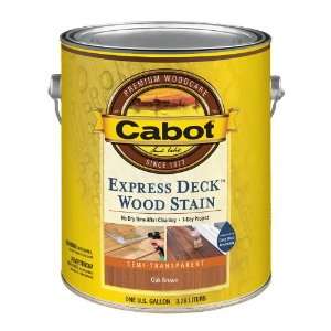 Cabot 1 Gallon Oak Brown Semi Transparent Exterior Stain 140.0009635 