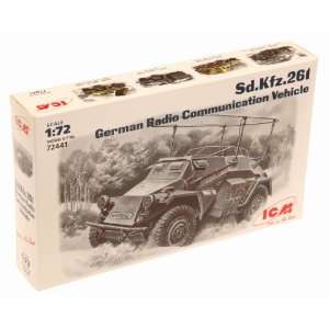   261 German Radio Communication Vehicle 1 72 ICM Models Toys & Games