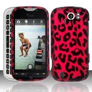 Pink Black Leopard Design Protector Hard Cover Case for HTC MYTOUCH 4G 