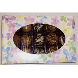 Scotts Cakes Assorted Truffles 1 Pound Daisy Box:  Grocery 