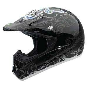  Scorpion VX 17 Calavera Helmet   X Large/Silver 