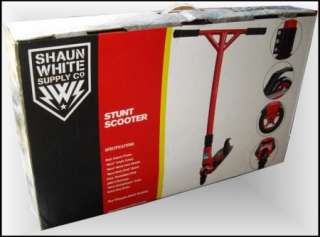160 SHAUN WHITE Ultimate Stunt Kick Trick SCOOTER Red NEW RETAIL BOX 