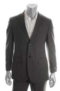 Lubiam Studio NEW Mens 2 Button Suit Gray Wool 40R  