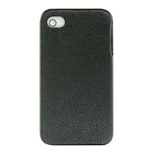  LUXMO Crystal Leather Vertical Case Black for iPhone 4 