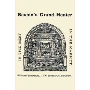 Exclusive By Buyenlarge Sextons Grand Heater 12x18 Giclee on canvas 