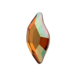   2797 10mm Diamond Leaf Flatback Crystal Copper: Arts, Crafts & Sewing