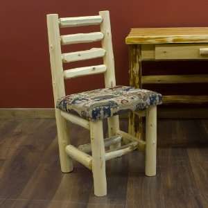  Cedar Lake Upholstered Log Side Chair