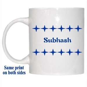  Personalized Name Gift   Subhash Mug: Everything Else