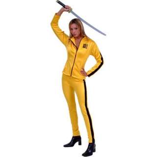  Adult Womens Kill Bill Costume (Size:Large 7 9): Clothing