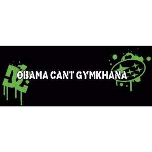  Obama Cant Gymkhana DC Subaru JDM Tuner Vinyl Decal 
