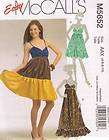 McCalls Sewing Pattern M5652 Womens Dresses sz 4 10