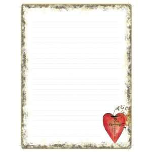  C.R. Gibson Whole Hearts Letter Paper (CS6 8947): Office 