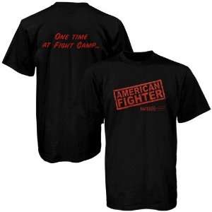    American Fighter Black Fight Camp T shirt: Sports & Outdoors