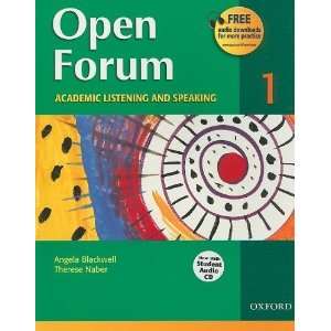  Open Forum 1 Student Book with Audio CD [Paperback 