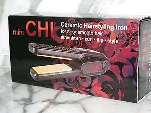   Ceramic Hairstyling Iron. Straighten. Curl. Flip. Style. NEW  