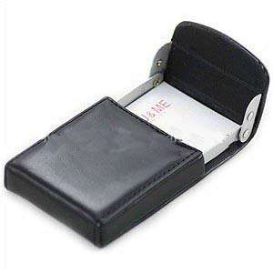 Vertical Business ID Credit Card Folder Holder Case Bag Metal Wallet 
