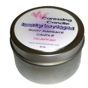  Caressing Candle Body Massage Candle, Drakkar Health 