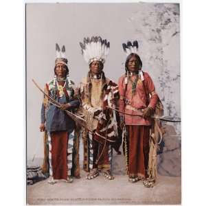  Reprint Apache Chiefs Garfield, Ouche te Foya and Sanches 
