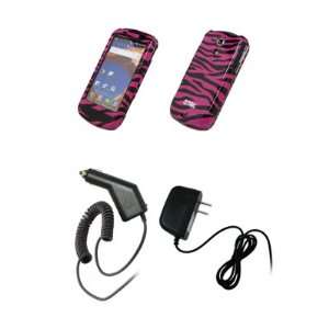   Stripes Design Snap On Cover Case + Car Charger (CLA) + Home Wall