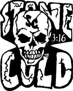 STONE COLD JOHN 3:16 WRESTLING STICKER/DECAL CHOOSE SIZE/COLOR  