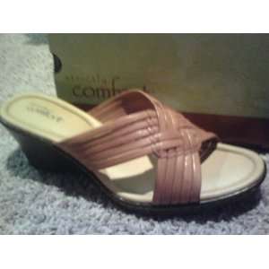 Strictly Comfort Tan Sandals