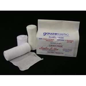  Roll Gauze bandage 4“ x 4.1yds 12 Bandages/Box: Health 