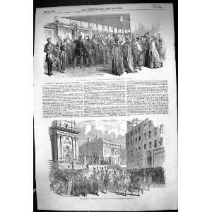  1853 Viceregal Procession Grafton  Street Lord Lieutenant 