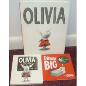   : Set of 3   OLIVIA THE PIG SERIES   Children Books: Everything Else