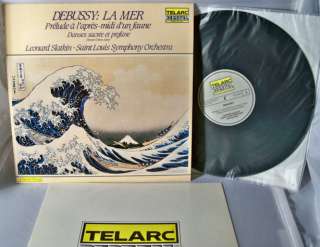 Debussy La Mer St.Louis Symphony LP Record DG10071  