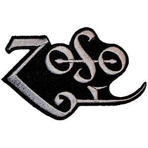 LED ZEPPELIN PAGE ZOSO SYMBOL EMBROIDERED PATCH