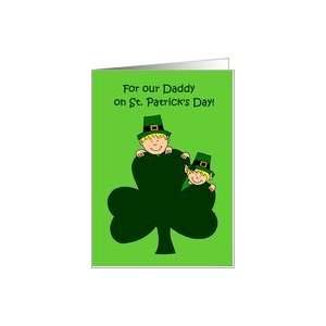  St. Patricks day greetings for dad Card: Health 