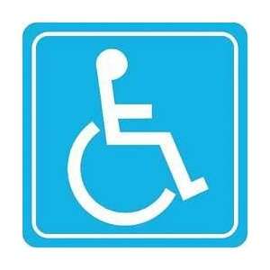Sign,14x10,handicapped Pictogram   BRADY:  Industrial 