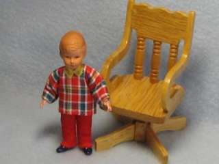 Dollhouse Dressed Small Boy Caco DHS0741 Flexible Pld Shirt Red Pants 