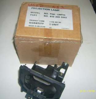 Sanyo POA LMP49 Projector Lamp Bare Caddie  