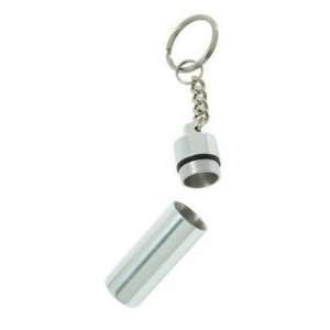 Keyring Sized Waterproof Storage Container / pills/ geocaching / first 
