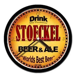  STOECKEL beer and ale cerveza wall clock: Everything Else