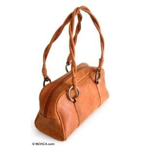 Leather handbag, Caramel City Home & Kitchen