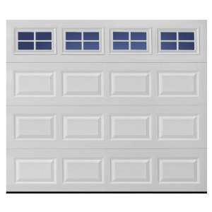   Insulated Garage Door with Stockton Windows 99163092: Home Improvement