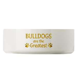  Bulldog Pets Large Pet Bowl by CafePress: Pet Supplies