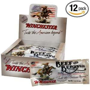 Winchester Natural Beef Bars (Pack of 12):  Grocery 