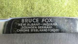 VINTAGE BRUCE FOX BULL STEER STEAK KNIVES  