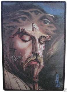 CALVARIO (Calvary) Jesus on the Cross MOUNTED Ocampo  