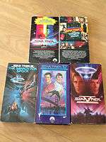 STAR TREK Movies I II III IV V ~ VINTAGE VHS COLLECTION ~ Great 