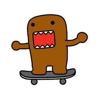 Domo Japanese Animation Cartoon Patch   3 Skateboard