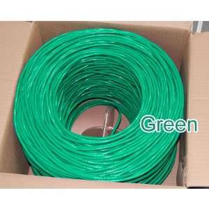  Cat 6 Enhanced 550MHz Patch Cables   1000 Feet (Green 