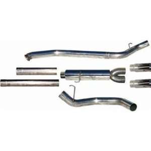   Performance 1049702CD Stainless Cat Back Dual Exhaust Kit: Automotive