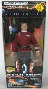   Trek Generations Captain James T. Kirk Fully Articulated Action Figure