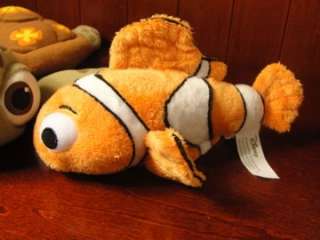 Finding Nemo Squirt Turtle Fish Disney Plush Stuffed Animal LOT 3 