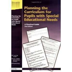  Planning the Curriculum for Pupils with Special Educational 