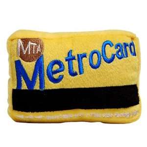 Fab Dog Metro Card Plush Toy: Home & Kitchen